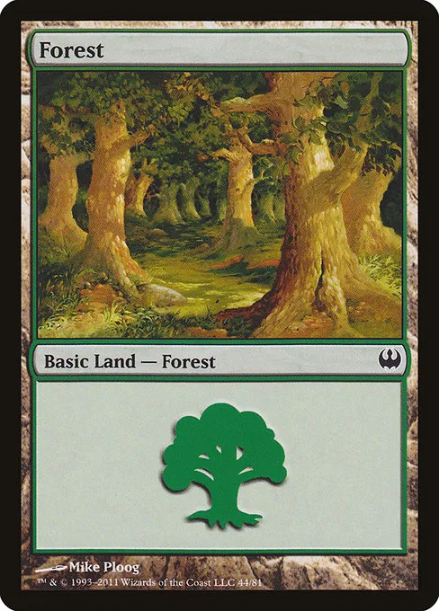 Forest · Duel Decks: Knights vs. Dragons 44/81