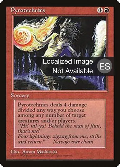 Pyrotechnics · Fourth Edition Foreign Black Border 217/378
