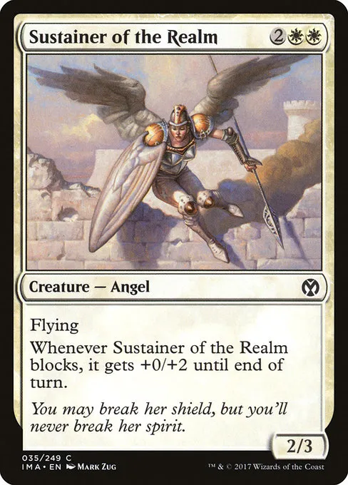 Sustainer of the Realm · Iconic Masters 35/249