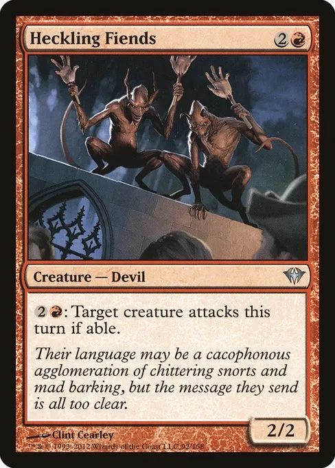 Heckling Fiends · Dark Ascension 92/158