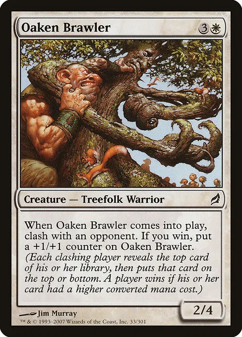 Oaken Brawler · Lorwyn 33/301