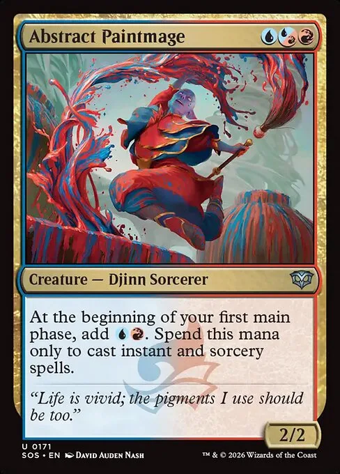 Abstract Paintmage · Secrets of Strixhaven 171/368