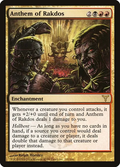 Anthem of Rakdos · Dissension 102/180