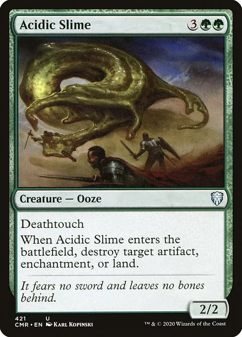Acidic Slime · Commander Legends 421/718