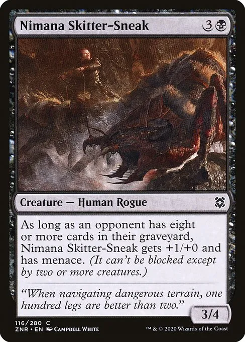 Nimana Skitter-Sneak · Zendikar Rising 116/407