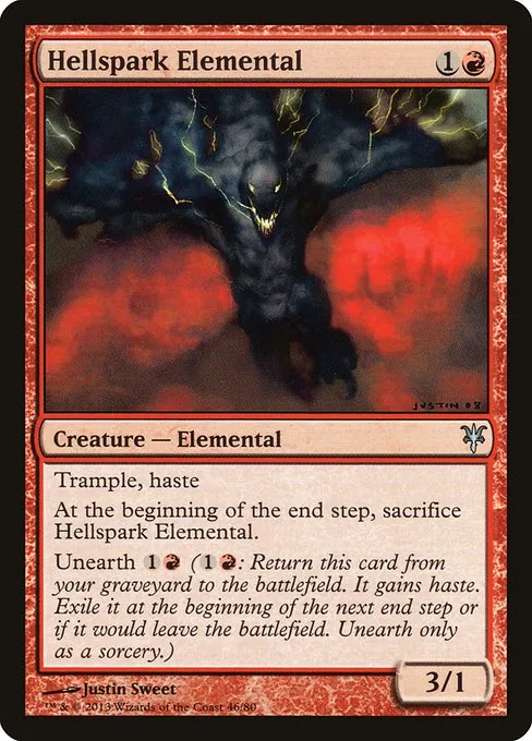 Hellspark Elemental · Duel Decks: Sorin vs. Tibalt 46/80