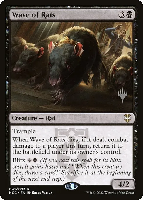 Wave of Rats · New Capenna Commander Promos 41p/75