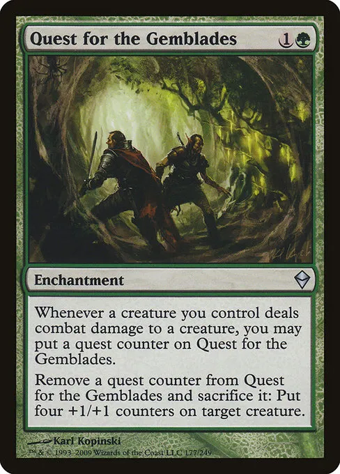 Quest for the Gemblades · Zendikar 177/269