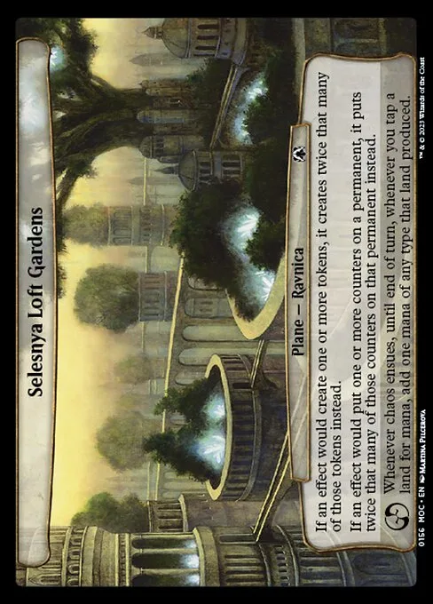 Selesnya Loft Gardens · March of the Machine Commander 156/450