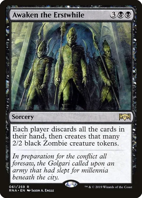 Awaken the Erstwhile · Ravnica Allegiance 61/273