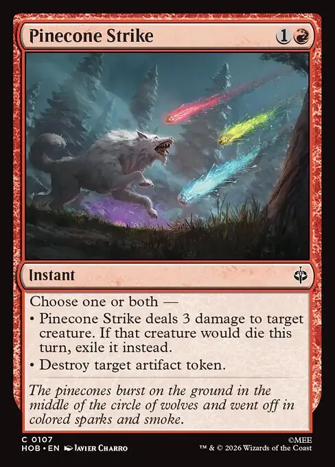 Pinecone Strike · The Hobbit 107/39