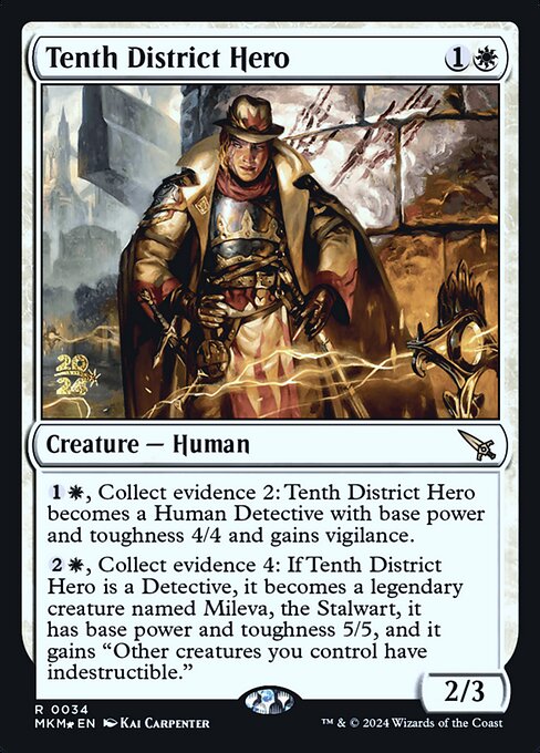 Tenth District Hero · Murders at Karlov Manor Promos 34s/180
