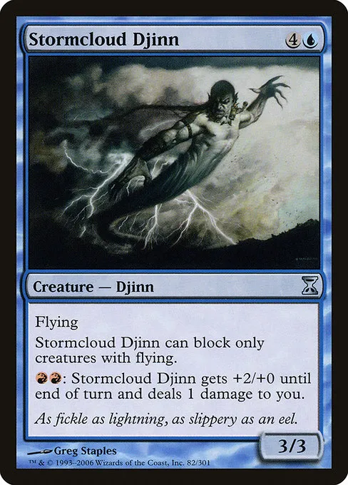 Stormcloud Djinn · Time Spiral 82/301