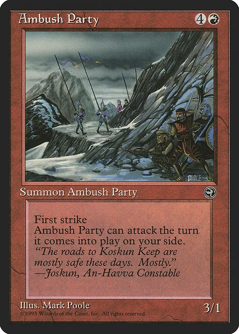 Ambush Party · Homelands 63b/140