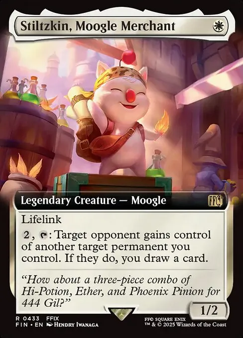 Stiltzkin, Moogle Merchant · Final Fantasy 433/599