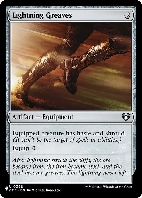 Lightning Greaves · The List CMM-398/5050