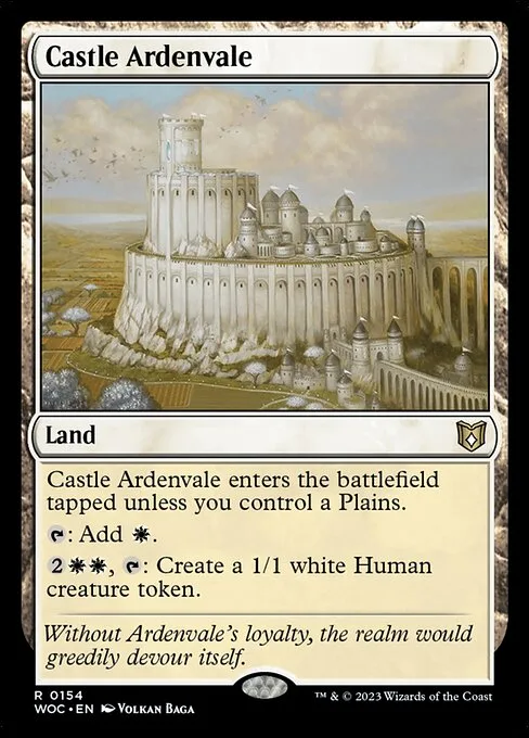 Castle Ardenvale · Wilds of Eldraine Commander 154/173