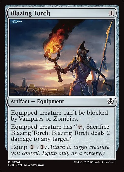 Blazing Torch · Innistrad Remastered 254/495