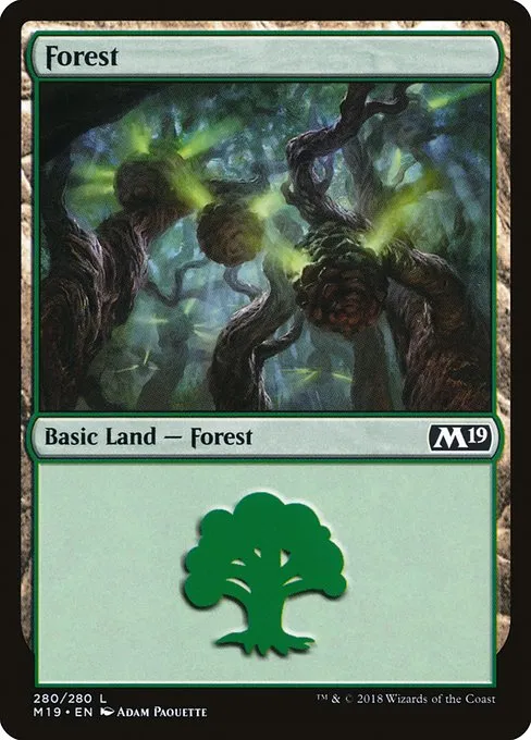 Forest · Core Set 2019 280/314