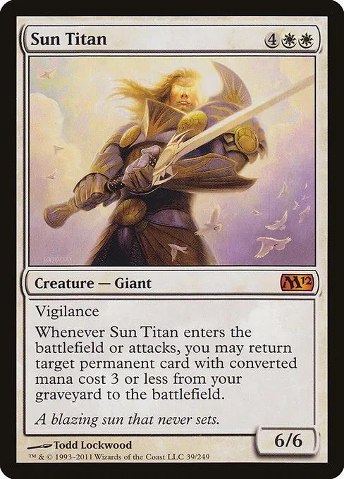 Sun Titan · Magic 2012 39/249
