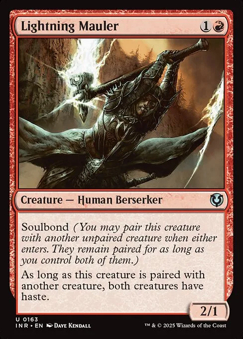 Lightning Mauler · Innistrad Remastered 163/495