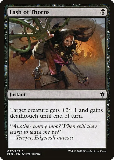 Lash of Thorns · Throne of Eldraine 92/398