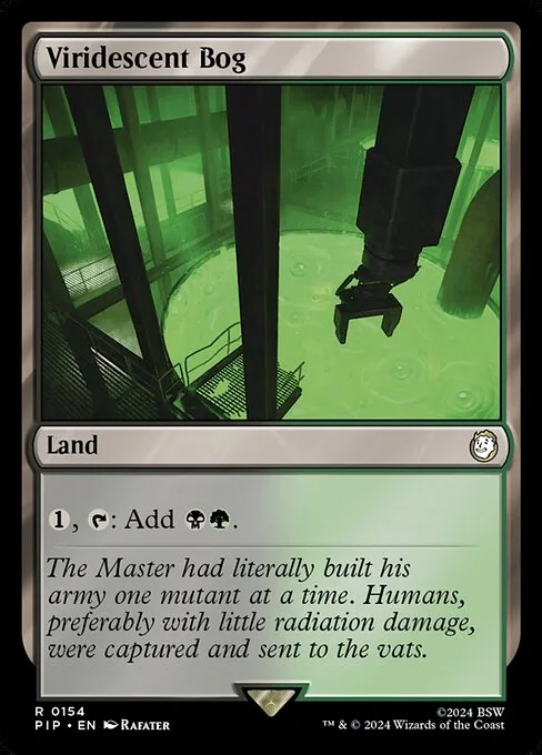 Viridescent Bog · Fallout 154/1068