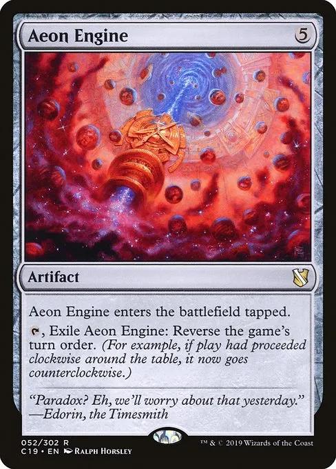 Aeon Engine · Commander 2019 52/302