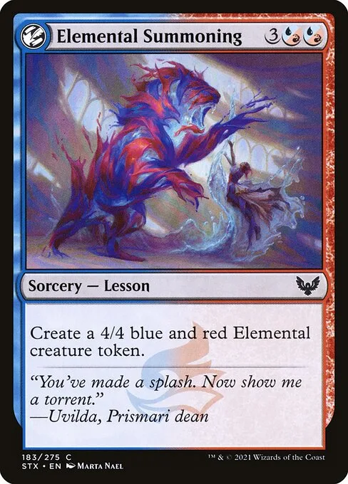 Elemental Summoning · Strixhaven: School of Mages 183/393