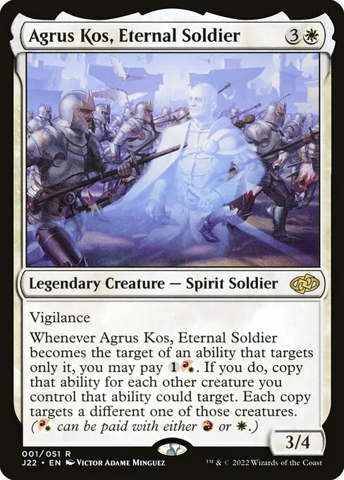 Agrus Kos, Eternal Soldier · Jumpstart 2022 1/835