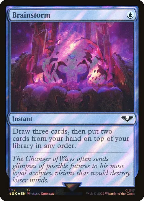 Brainstorm · Warhammer 40,000 Commander 192★/617