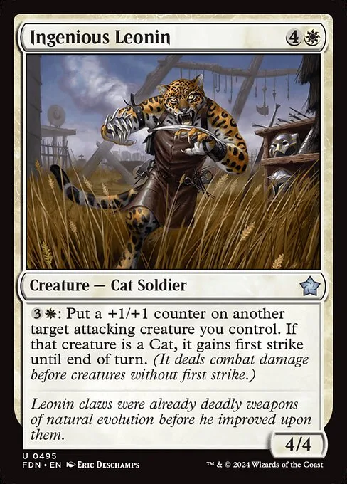 Ingenious Leonin · Foundations 495/771