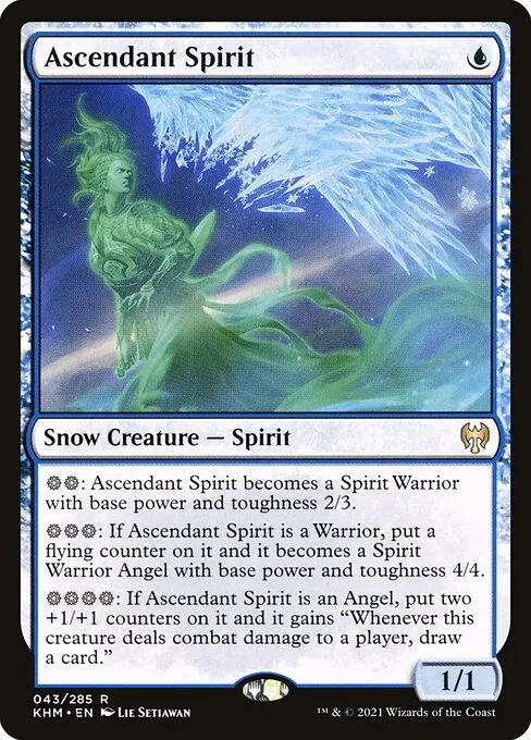 Ascendant Spirit · Kaldheim 43/425