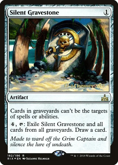 Silent Gravestone · Rivals of Ixalan Promos 182s/98