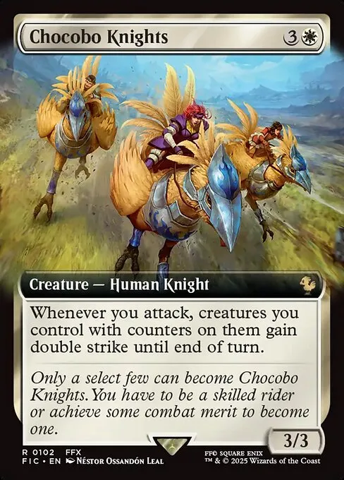 Chocobo Knights · Final Fantasy Commander 102/486