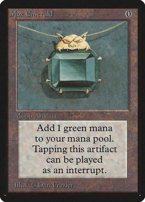 Mox Emerald · Limited Edition Beta 262/302