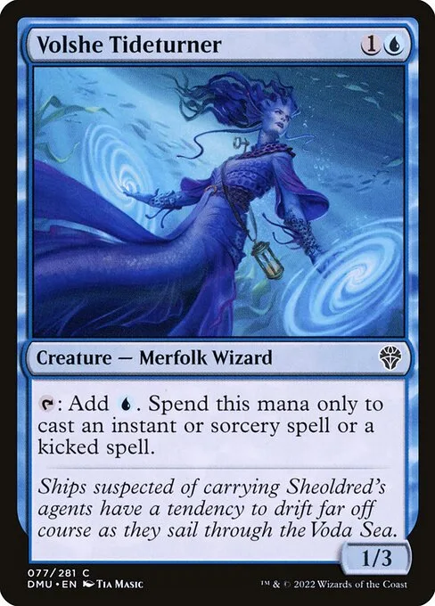 Volshe Tideturner · Dominaria United 77/453