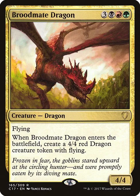 Broodmate Dragon · Commander 2017 165/309