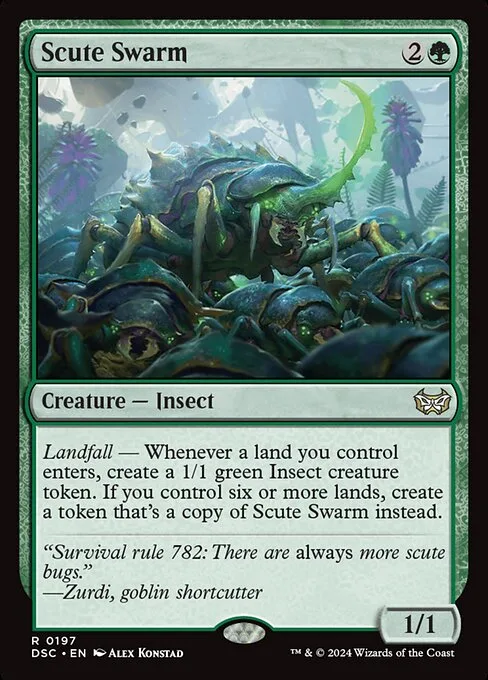 Scute Swarm · Duskmourn: House of Horror Commander 197/373