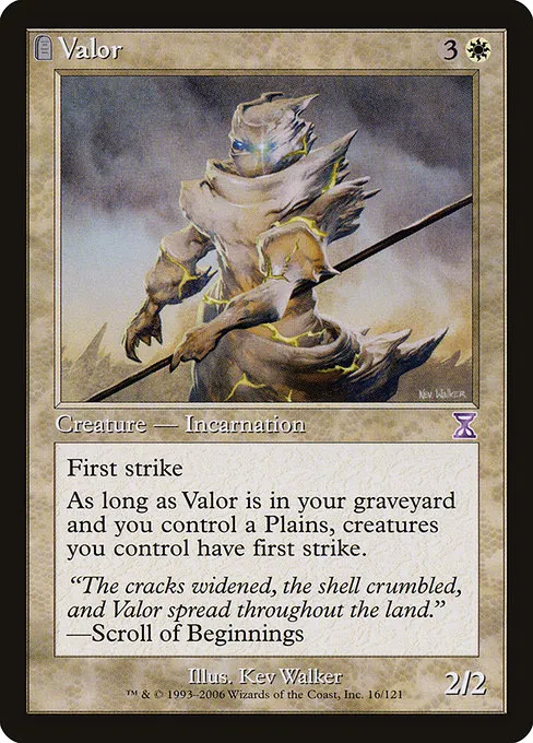 Valor · Time Spiral Timeshifted 16/121