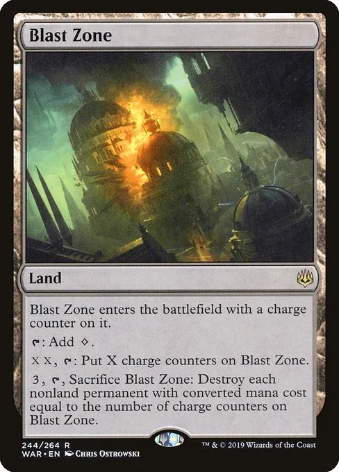 Blast Zone · War of the Spark 244/312