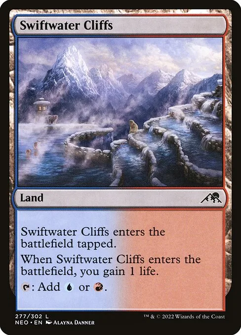 Swiftwater Cliffs · Kamigawa: Neon Dynasty 277/531