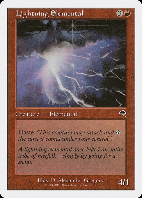 Lightning Elemental · Battle Royale Box Set 37/136
