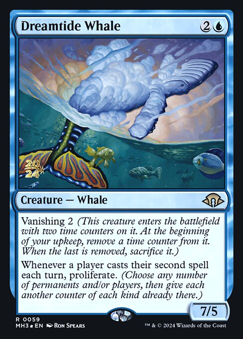 Dreamtide Whale · Modern Horizons 3 Promos 59s/92
