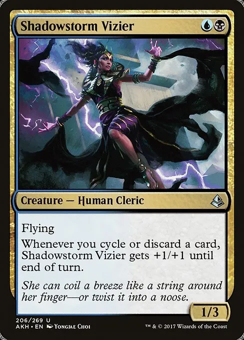 Shadowstorm Vizier · Amonkhet 206/287