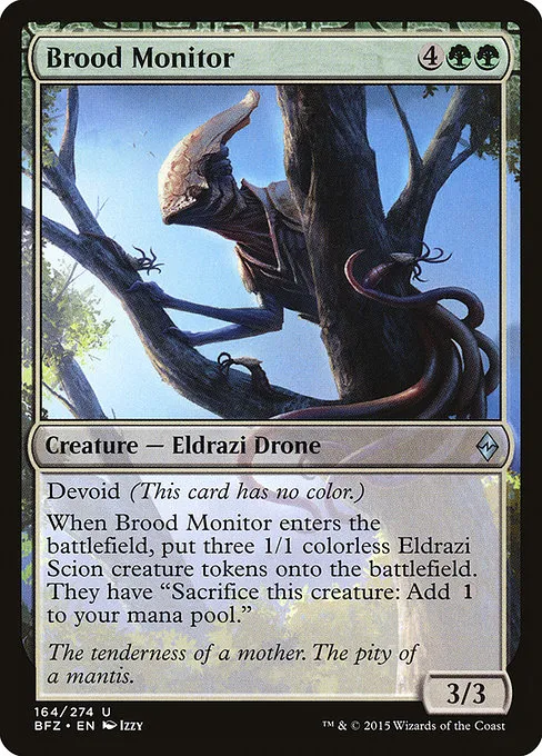 Brood Monitor · Battle for Zendikar 164/299