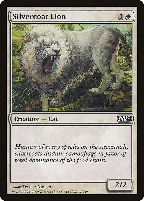 Silvercoat Lion · Magic 2010 32/249