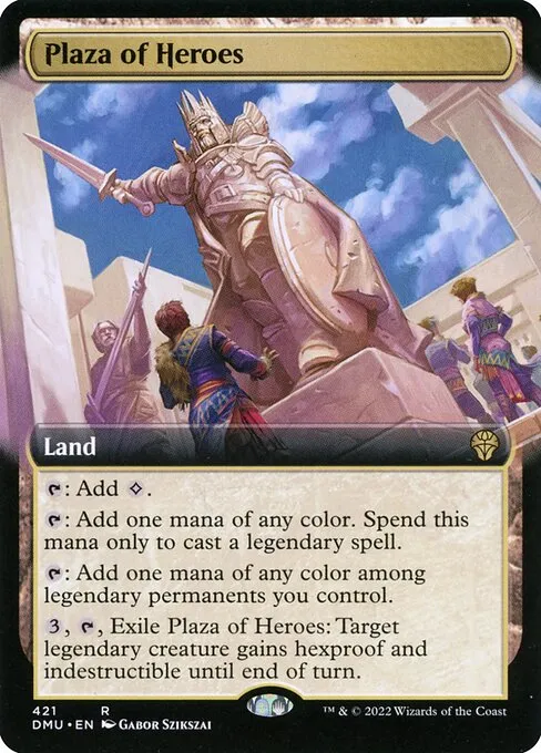 Plaza of Heroes · Dominaria United 421/453