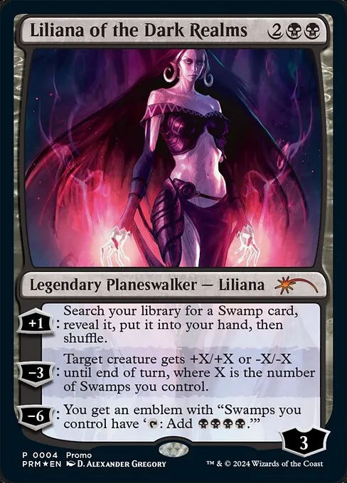 Liliana of the Dark Realms · Media and Collaboration Promos 2024-8/93