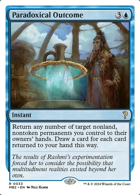 Paradoxical Outcome · Mystery Booster 2 33/385